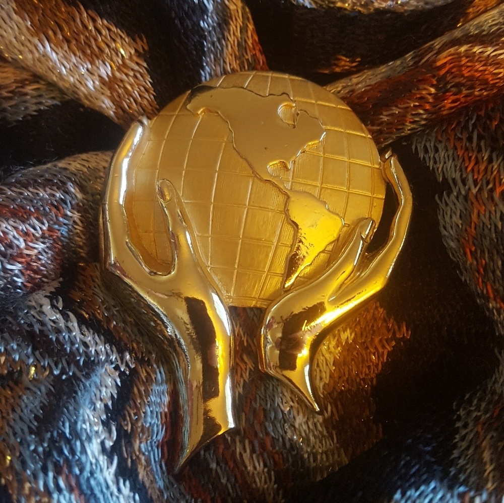 Gold Brooch